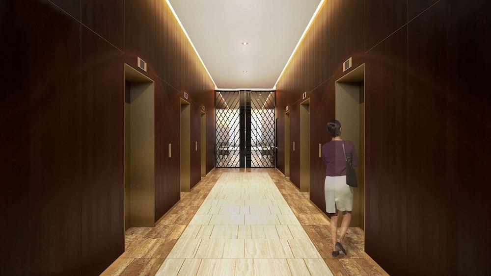 Aleph Doha Residences, Curio Collection By Hilton Exteriér fotografie The elevators