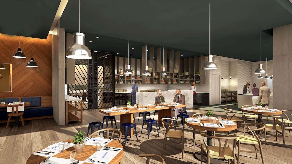Aleph Doha Residences, Curio Collection By Hilton Exteriér fotografie The interior of the restaurant