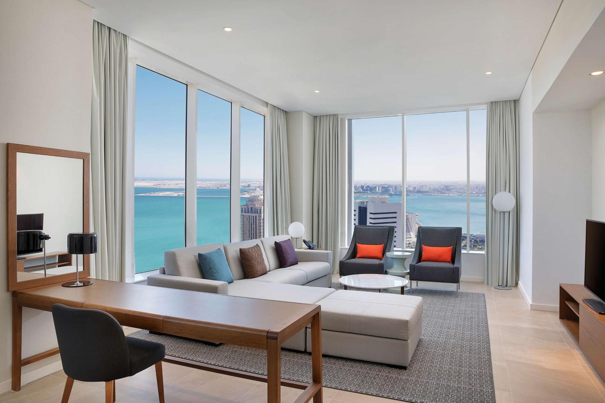 Aleph Doha Residences, Curio Collection By Hilton Exteriér fotografie